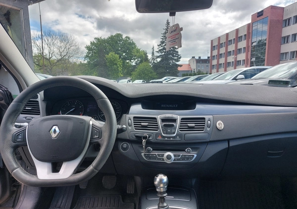 Renault Laguna cena 11499 przebieg: 260000, rok produkcji 2009 z Elbląg małe 106
